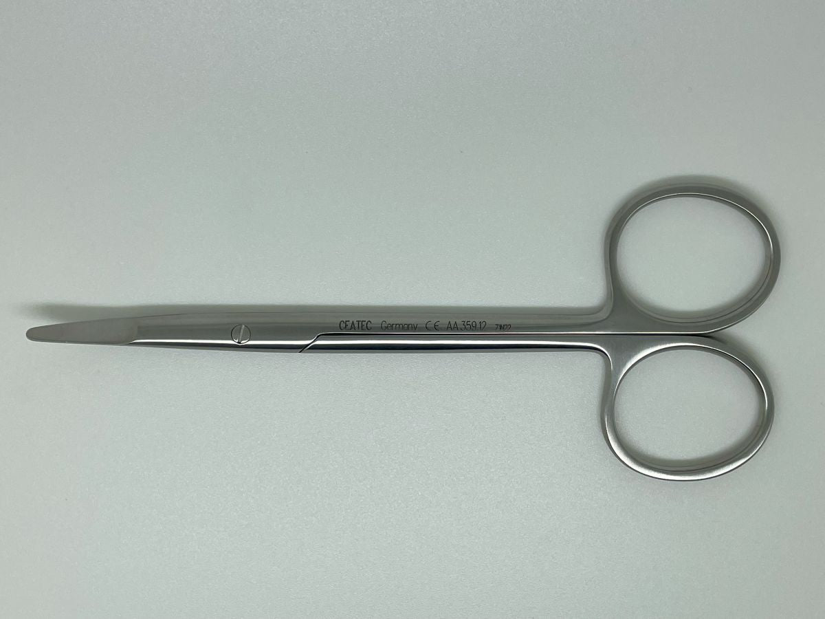 Kilner Plastic Surgery Scissors Curved 12cm