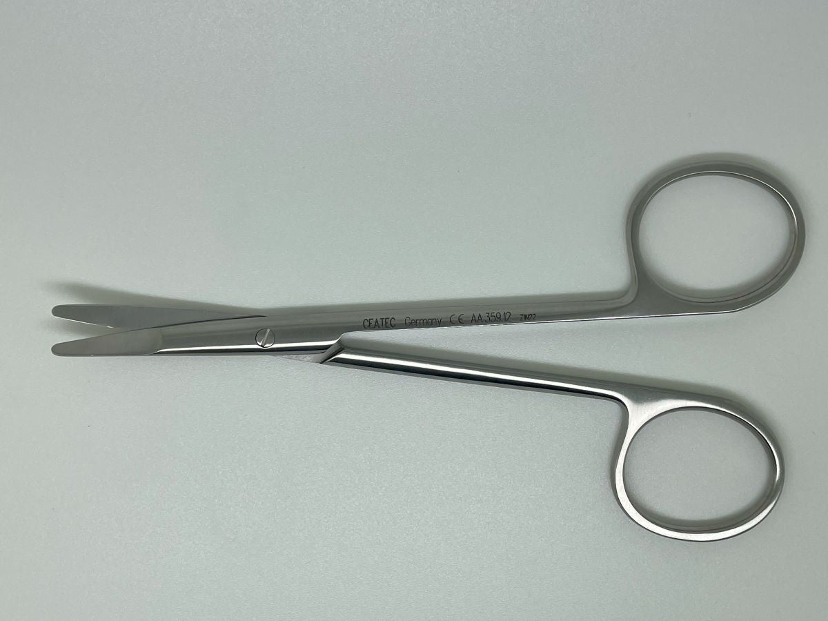 Kilner Plastic Surgery Scissors Curved 12cm