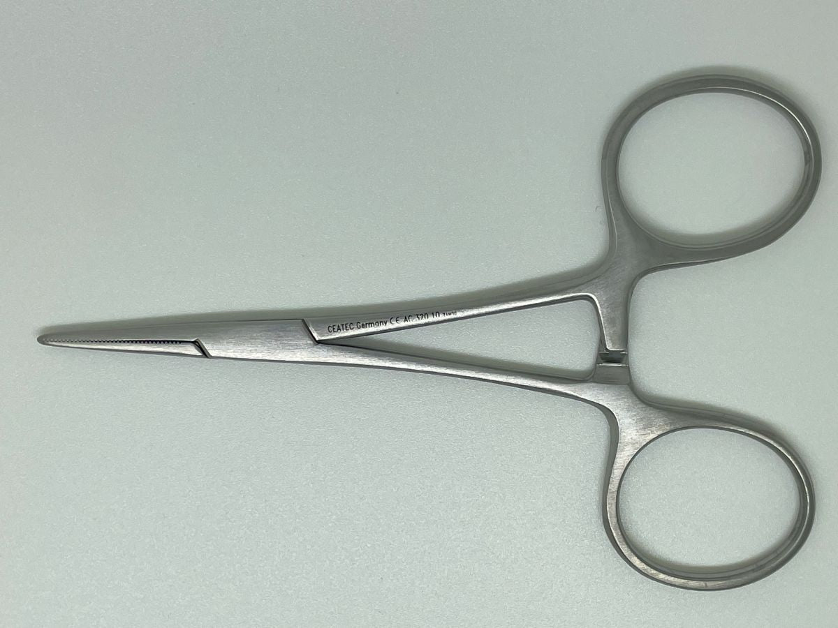 Micro Halstead Mosquito Forceps Straight 10cm