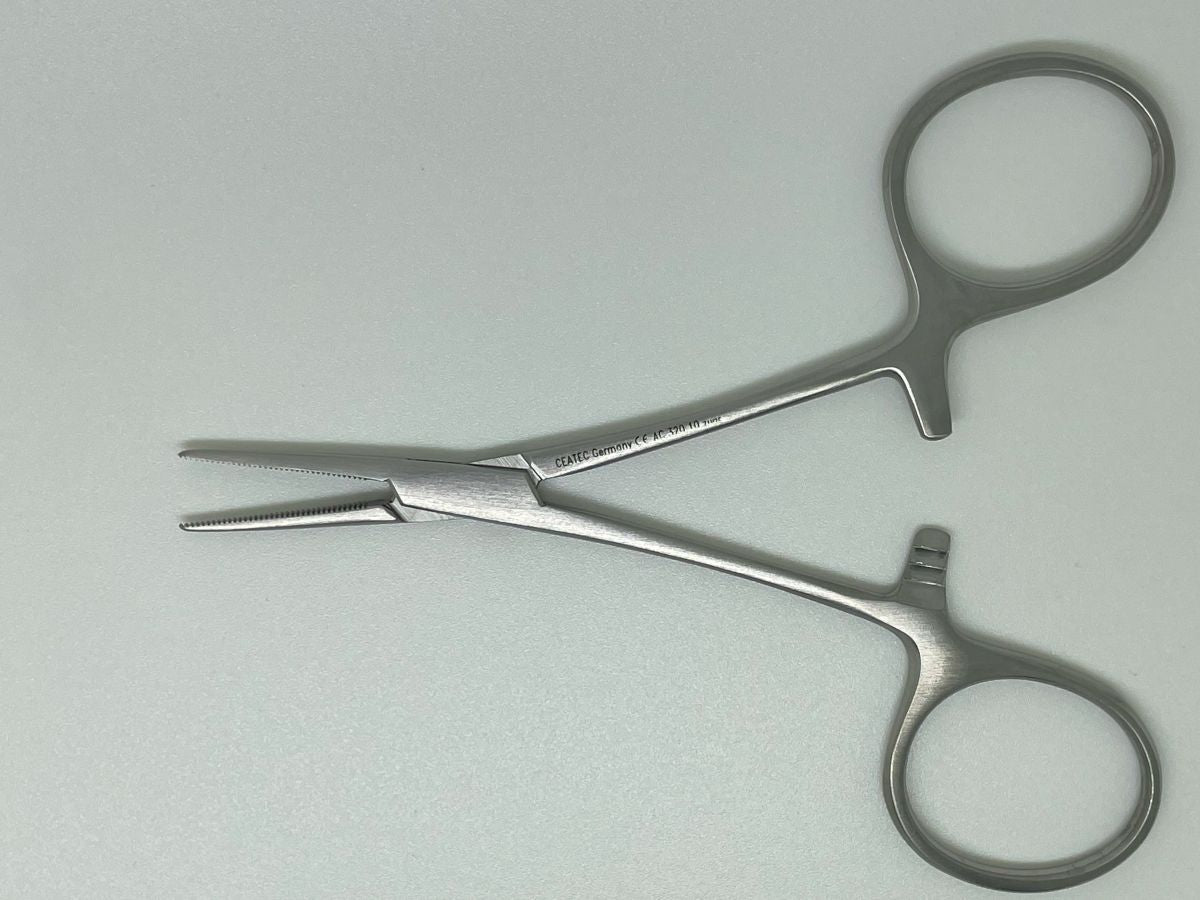 Micro Halstead Mosquito Forceps Straight 10cm