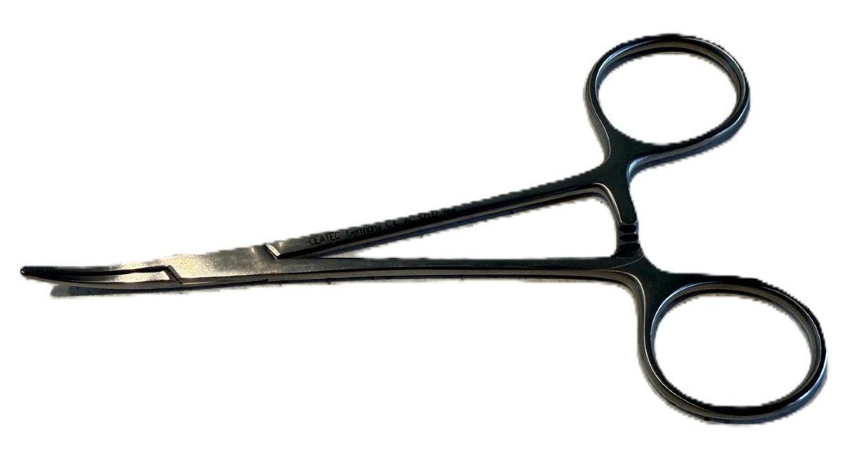Micro Halstead Mosquito Forceps Curved 12cm