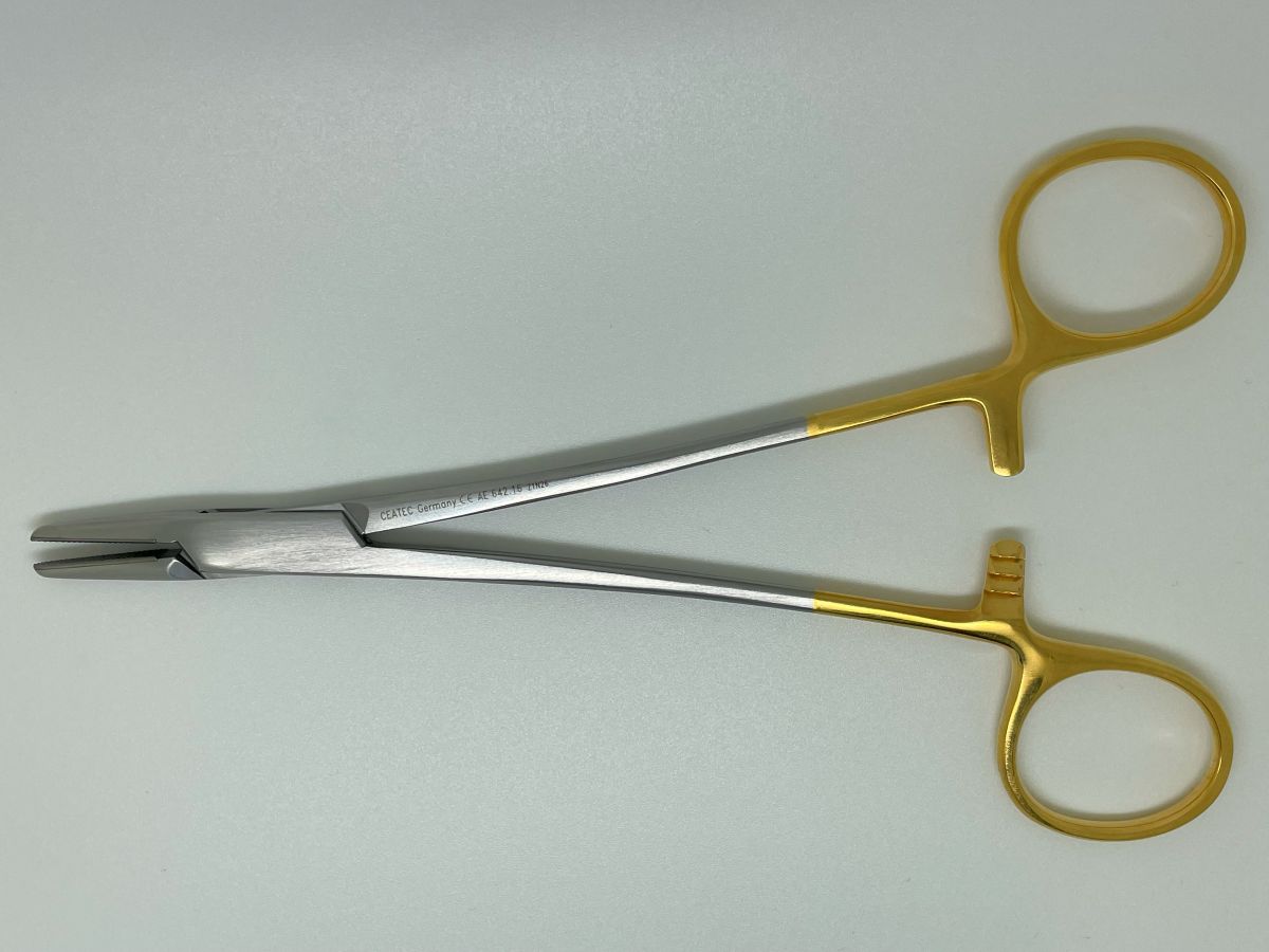 Mayo Hegar Needleholder 16cm with TC Jaws