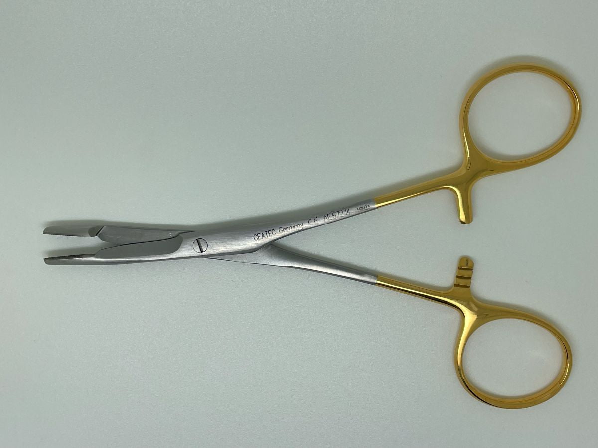 Olsen Hegar Needleholder 14cm with TC Jaws