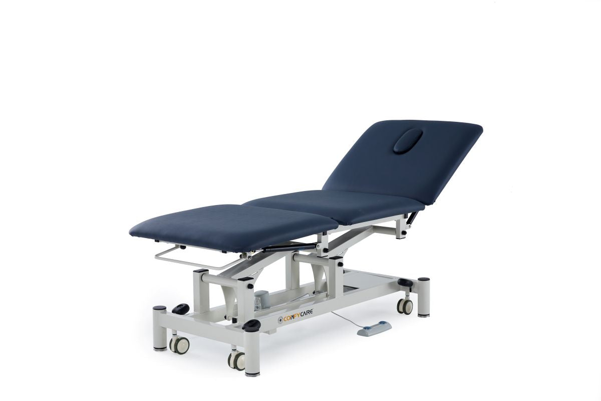 Pacific Medical 3 Section Electric Hi-Lo Examination Table | Charcoal Grey