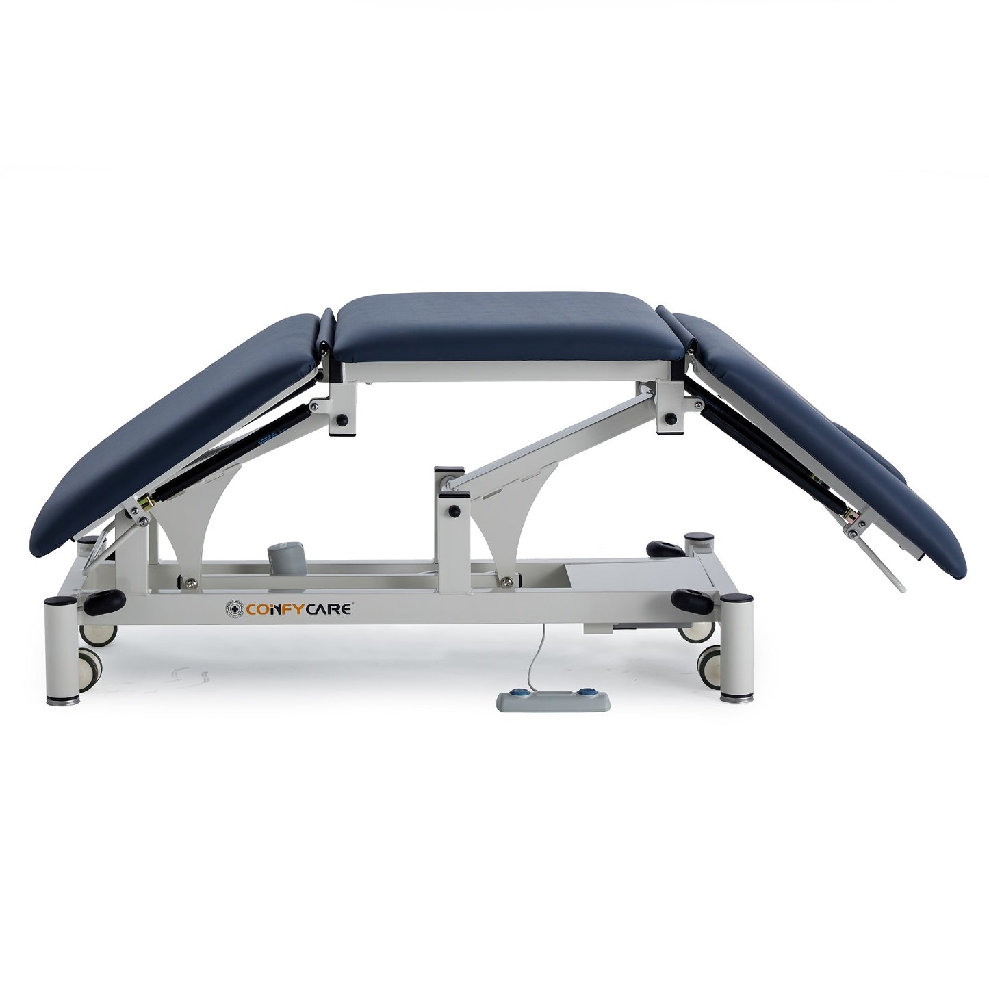 Pacific Medical 3 Section Electric Hi-Lo Examination Table | Navy Blue