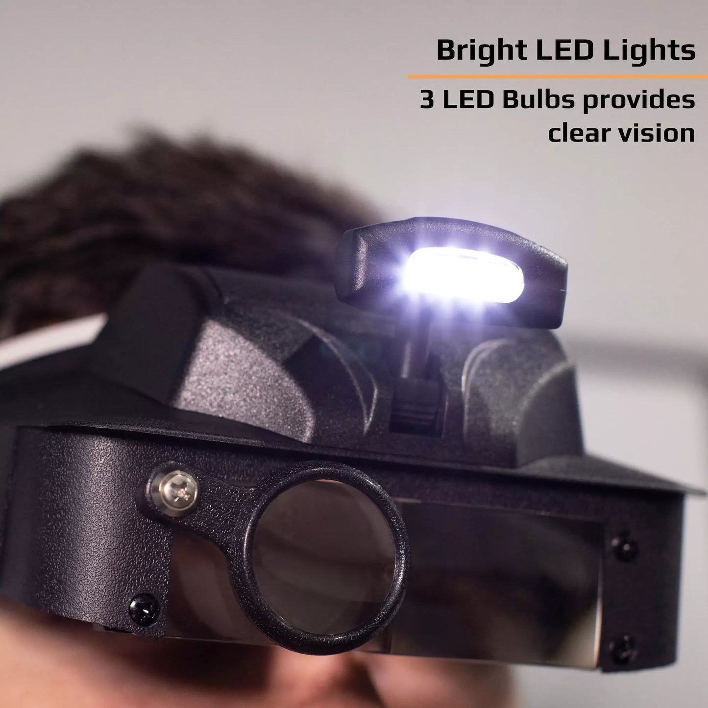 LumiVisor LV-10 Magnifying Head Visor with LED Light