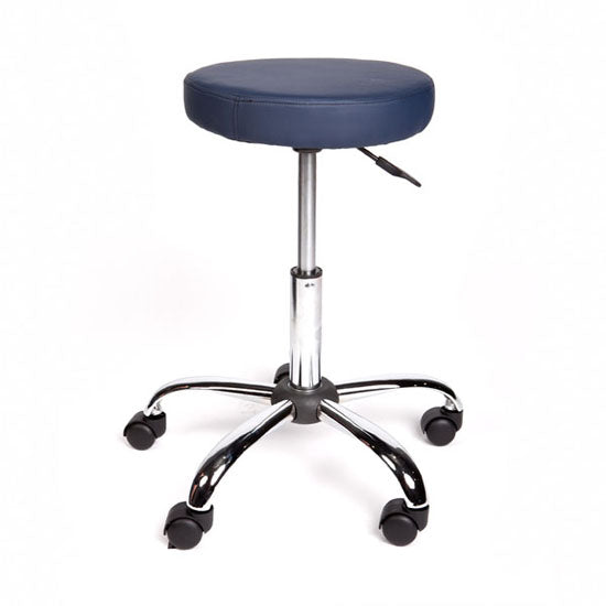 Standard Round Surgeons Stool Navy Blue