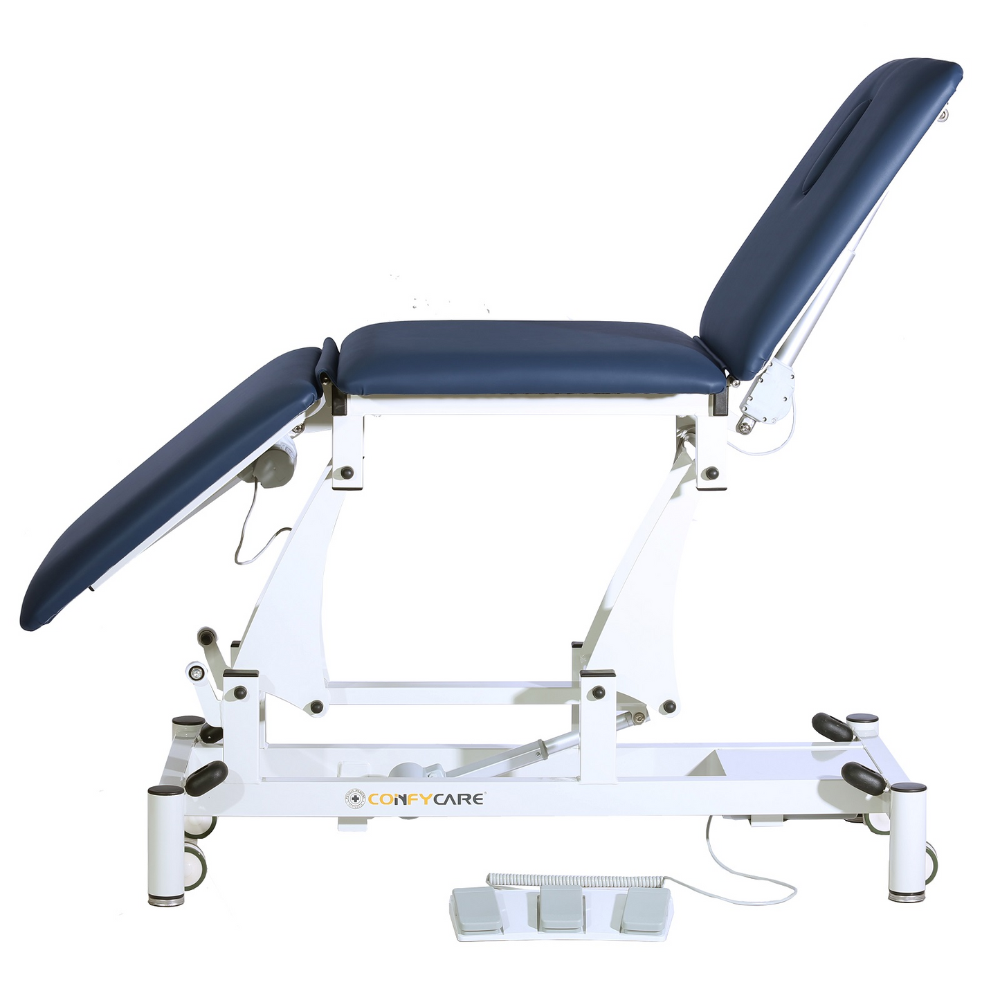 Pacific Medical 3 Section All Electric Hi-Lo Examination Table | Navy Blue