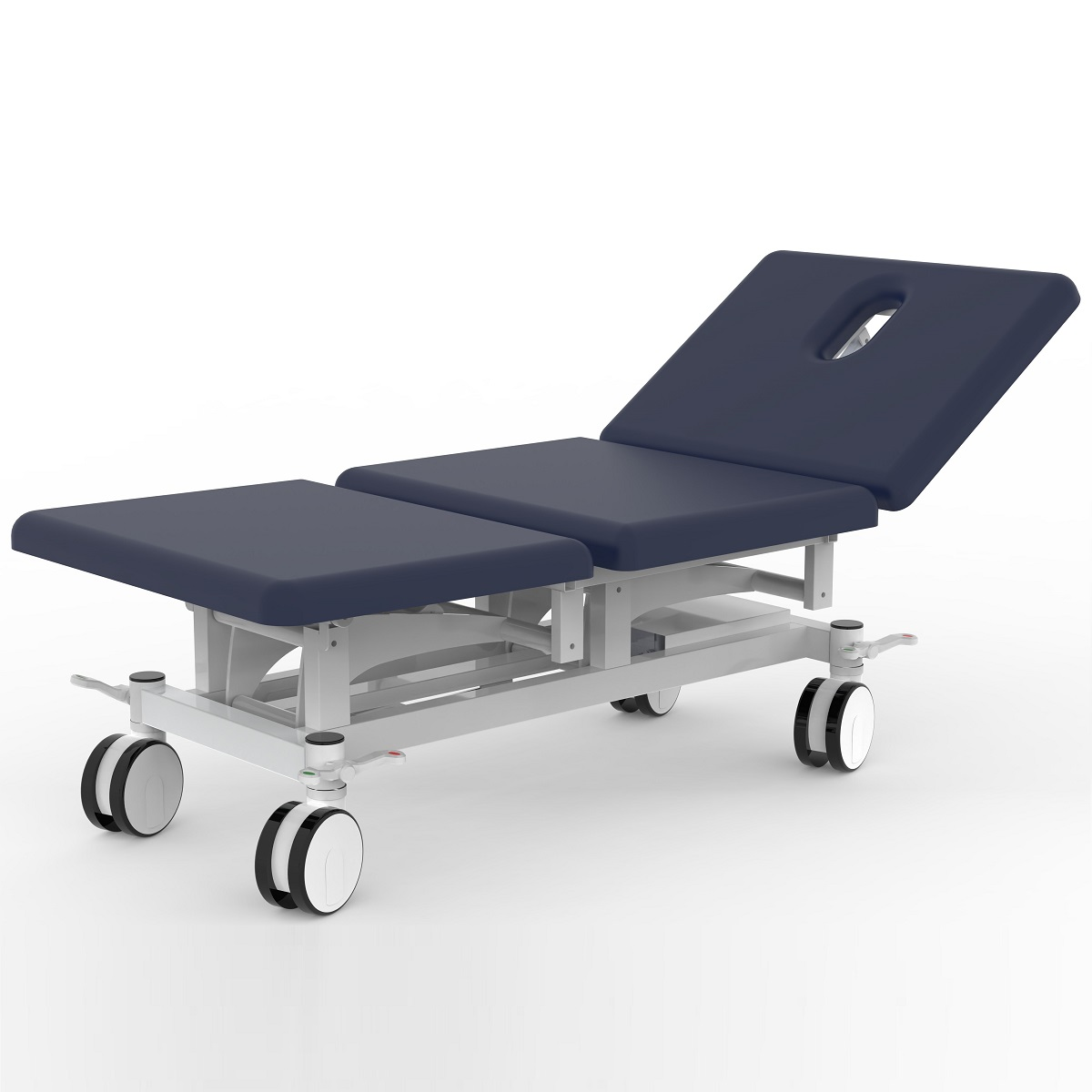 Pacific Medical Bariatric 3 Section All Electric Hi-Lo Treatment Table | Navy Blue
