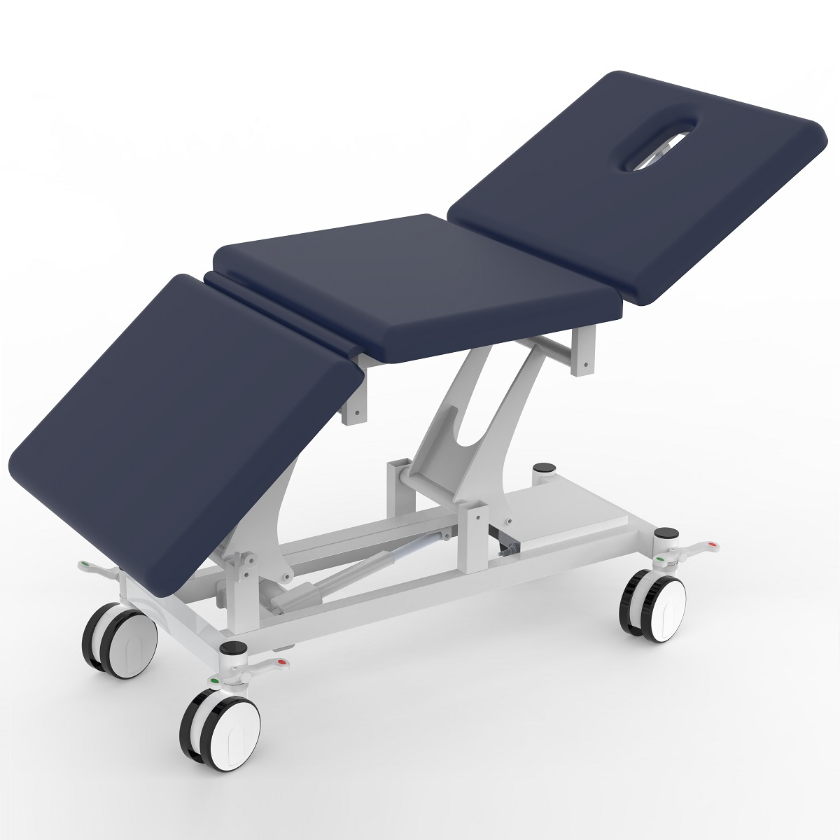 Pacific Medical Bariatric 3 Section All Electric Hi-Lo Treatment Table | Navy Blue