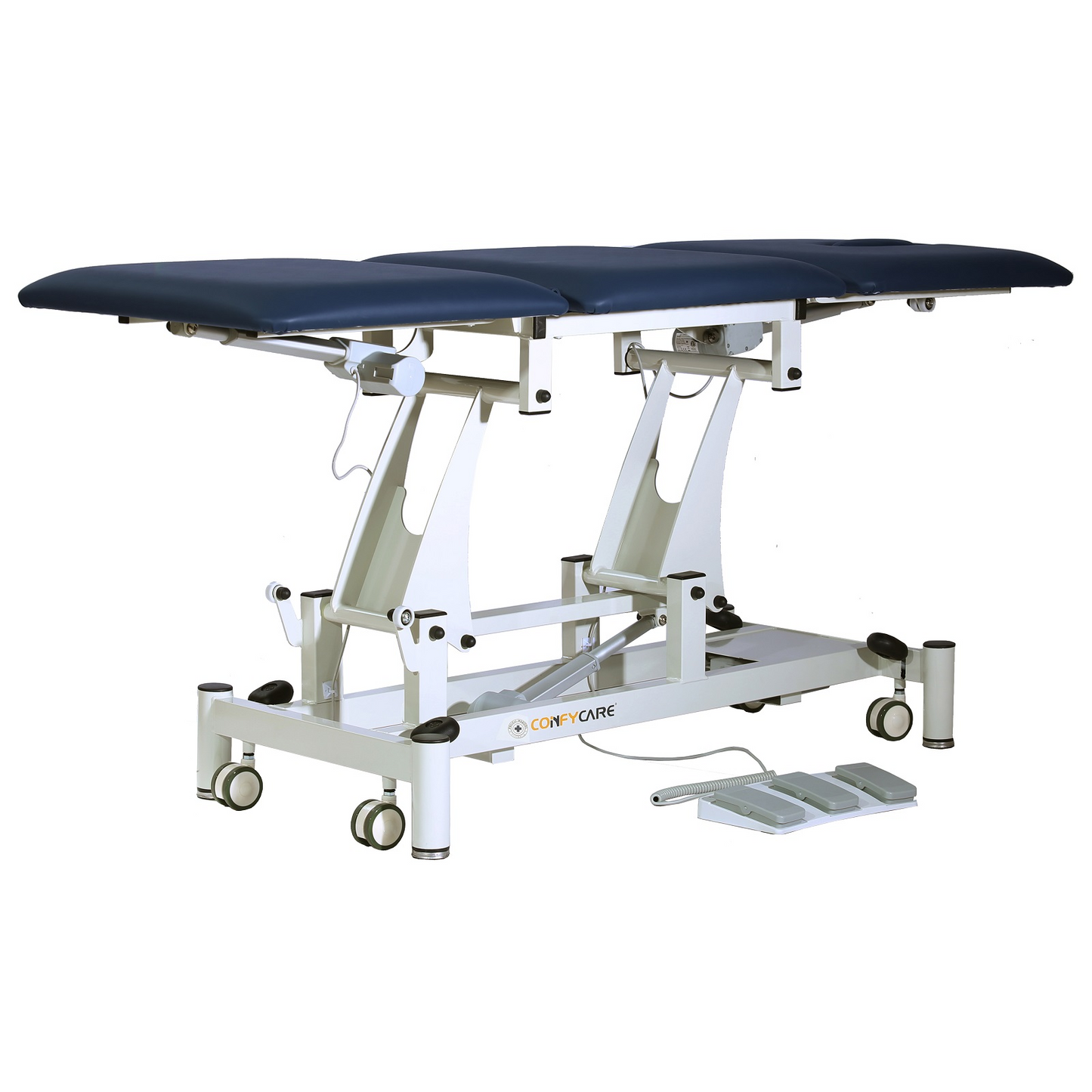 Pacific Medical 3 Section All Electric Hi-Lo Examination Table | Navy Blue