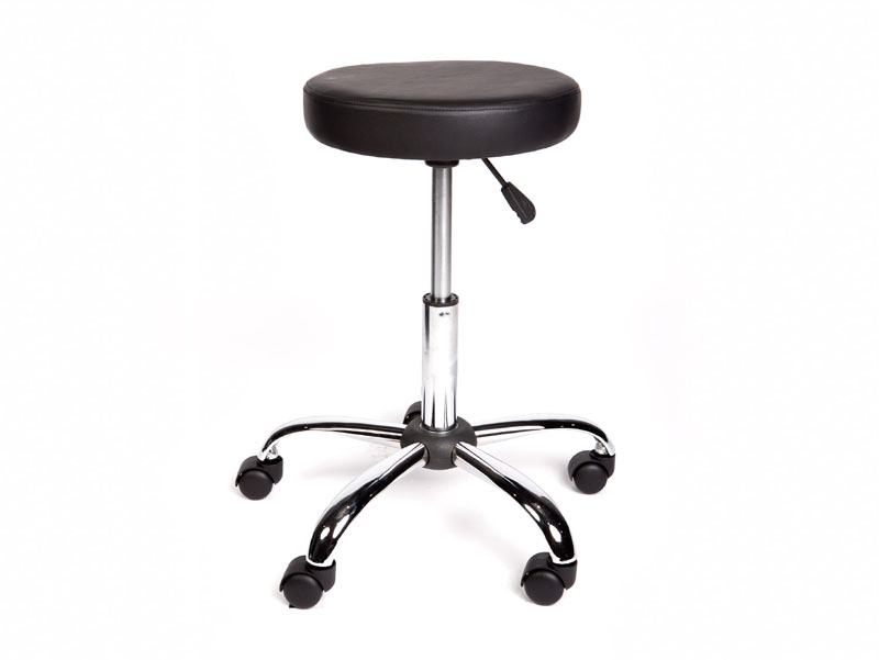 Standard Round Surgeons Stool Black
