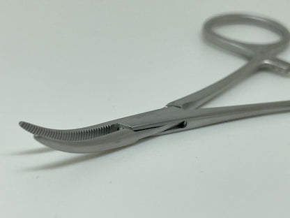 Micro Halstead Mosquito Forceps Curved 10cm