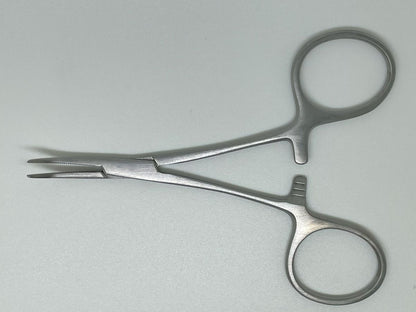 Micro Halstead Mosquito Forceps Curved 10cm