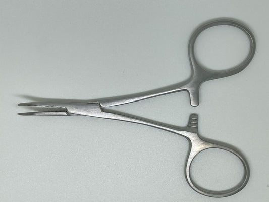 Micro Halstead Mosquito Forceps Curved 10cm