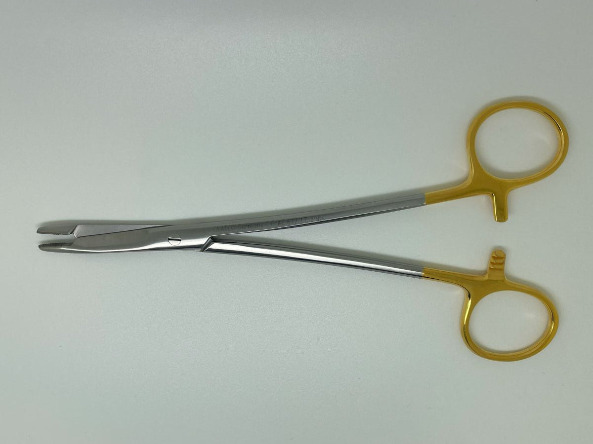 Olsen Hegar Needleholder 17cm with TC Jaws