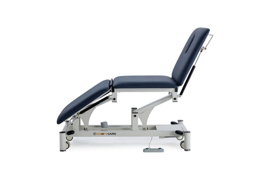 Pacific Medical 3 Section Electric Hi-Lo Examination Table | Grey