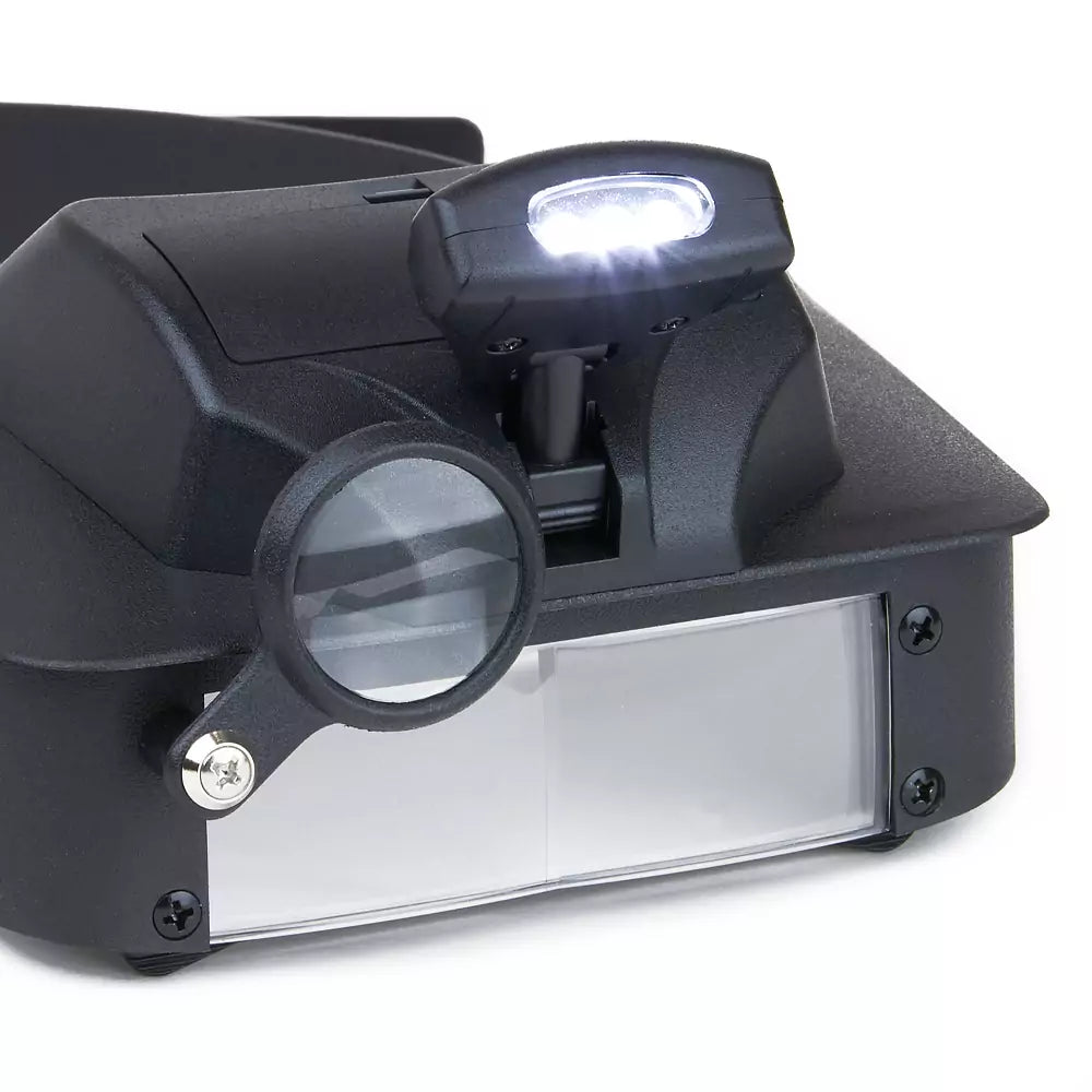 Led Display Visor LumiVisor LV-10 Magnifying Head Visor with LED Light – Skin Doctor Shop