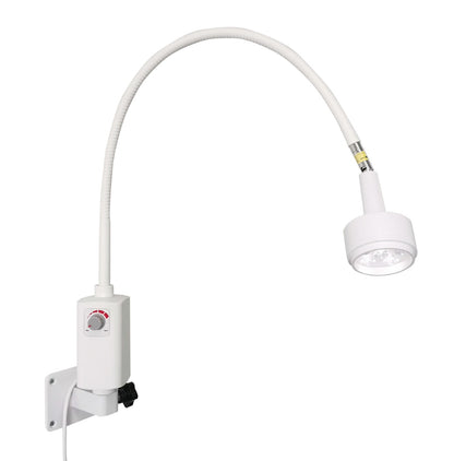 Deluxe Multi-LED Examination Light with Mobile Base & Wall Bracket | White