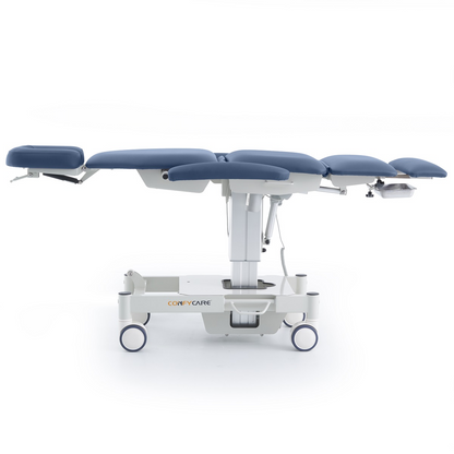Pacific Medical Column Lift All Electric Procedure Chair | Navy Blue