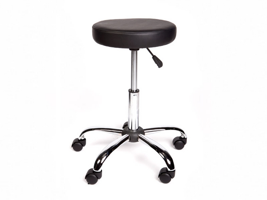 Standard Round Surgeons Stool Black